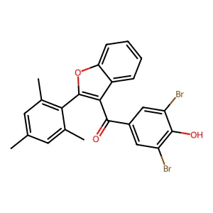 Compound C24H18Br2O3 structure