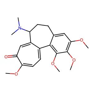 N-Methylcolchamine structure