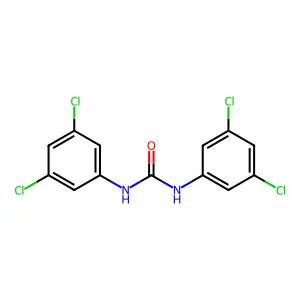 1,3-bis(3,5-dichlorophenyl)urea structure