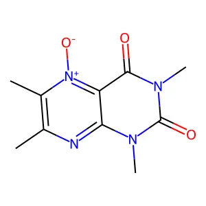 1,3,6,7-tetramethylpteridine-2,4(1H,3H)-dione 5-oxide structure