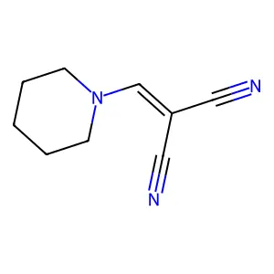 MALONONITRILE, (PIPERIDINOMETHYLENE)- structure