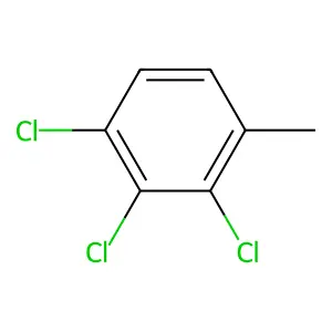 1,2,3-Trichloro-4-methylbenzene structure