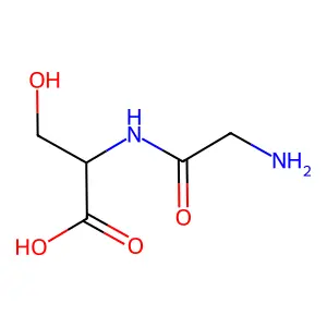 Serine, glycyl- structure