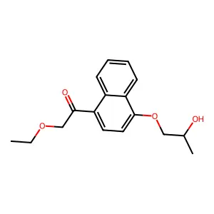 Compound C17H20O4 structure