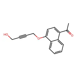 Compound C16H14O3 structure