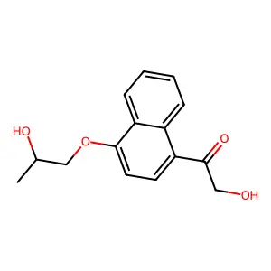 Compound C15H16O4 structure