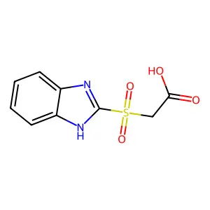 Compound C9H8N2O4S structure