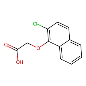 Compound C12H9ClO3 structure