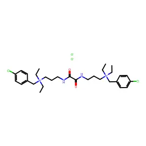 Ammonium, bicarbamoylditrimethylenebis((p-chlorobenzyl)diethyl-, dichloride structure