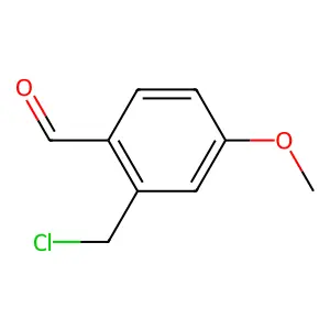 o-Chloromethylanisaldehyde structure