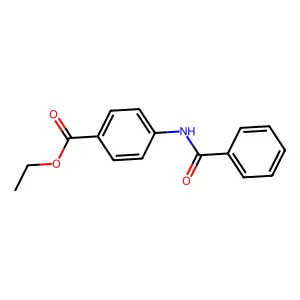 ethyl 4-benzamidobenzoate structure