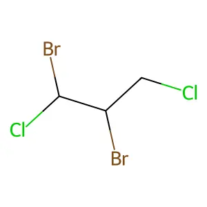 1,2-dibromo-1,3-dichloropropane structure