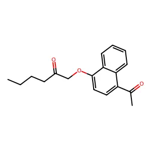 Compound C18H20O3 structure