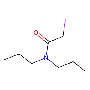 N,N-Dipropyliodoacetamide structure