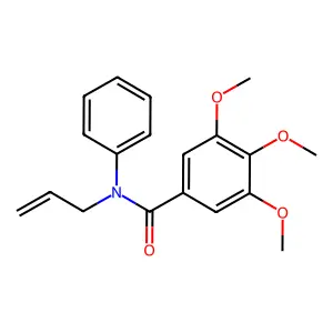 Compound C19H21NO4 structure