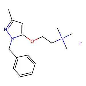 Compound C16H24IN3O structure