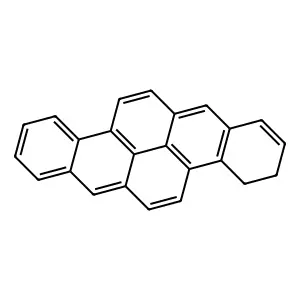 DIBENZO(b,def)CHRYSENE, 3,4-DIHYDRO- structure