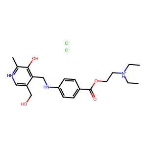 Pyridoxyl-4-procain dihydrochlorid [German] structure