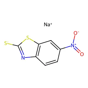 Compound C7H3N2NaO2S2 structure