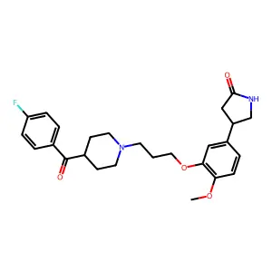 Lidanserin structure