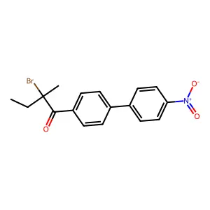 Compound C17H16BrNO3 structure