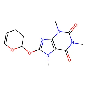 Compound C13H16N4O4 structure