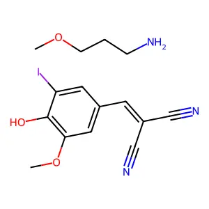 Compound C15H18IN3O3 structure