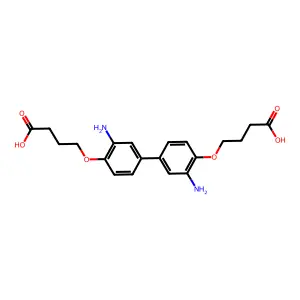 Dicarboxydine structure
