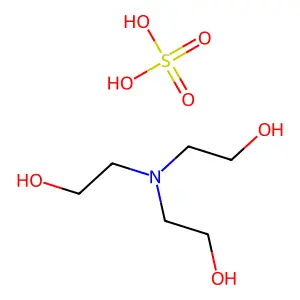 Triethanolamine sulfate structure