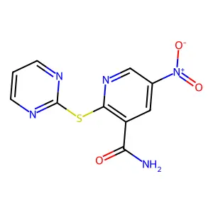 Compound C10H7N5O3S structure