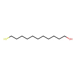 11-mercaptoundecanol structure