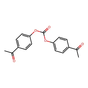 CARBONIC ACID, DIESTER with 4'-HYDROXYACETOPHENONE structure