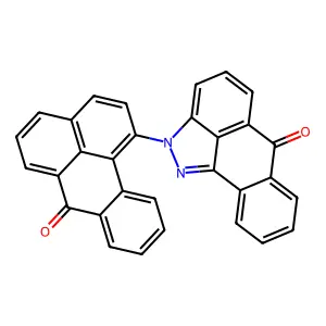 ANTHRA(1,9-cd)PYRAZOL-6-ONE, 2-(7-OXO-7H-BENZ(de)ANTHRACEN-1-YL)- structure