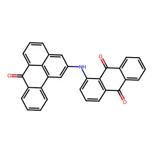 ANTHRAQUINONE, 1-(7-OXO-7H-BENZ(de)ANTHRACEN-2-YLAMINO)- structure