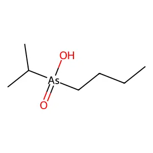 Arsinic acid, butyl(1-methylethyl)- structure