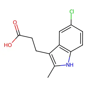 Compound C12H12ClNO2 structure