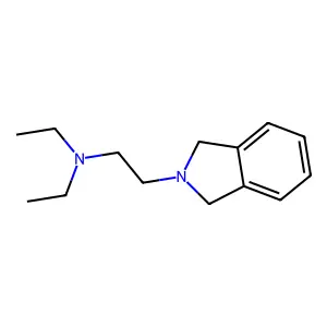 ISOINDOLINE, 2-(DIETHYLAMINOETHYL)- structure