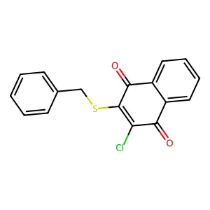 Compound C17H11ClO2S structure