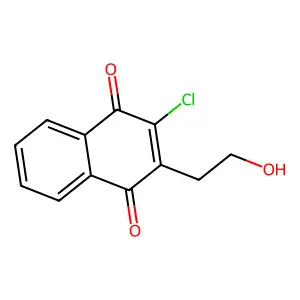 Compound C12H9ClO3 structure