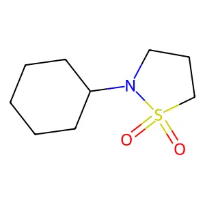 ISOTHIAZOLIDINE, 2-CYCLOHEXYL-, 1,1-DIOXIDE structure