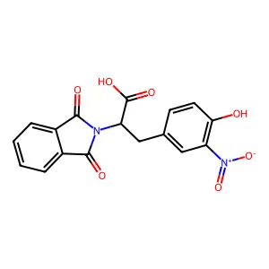 Compound C17H12N2O7 structure
