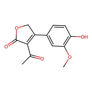 Compound C13H12O5 structure