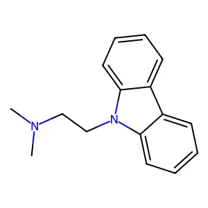 CARBAZOLE, 9-(2-(DIMETHYLAMINO)ETHYL)- structure