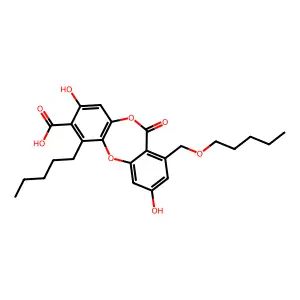 Compound C25H30O8 structure
