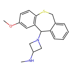 Compound C19H22N2OS structure