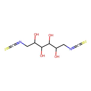 Compound C8H12N2O4S2 structure