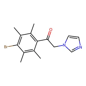 Compound C15H17BrN2O structure