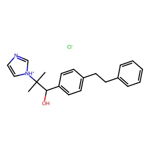 Compound C21H25ClN2O structure