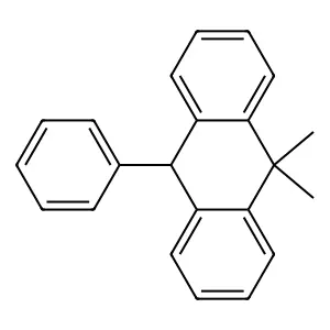 10,10-dimethyl-9-phenyl-9H-anthracene structure