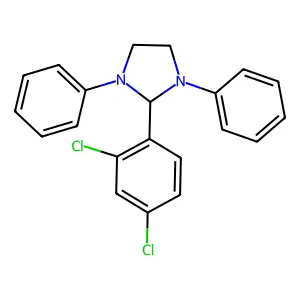 2-(2,4-Dichlorophenyl)-1,3-diphenylimidazolidine structure